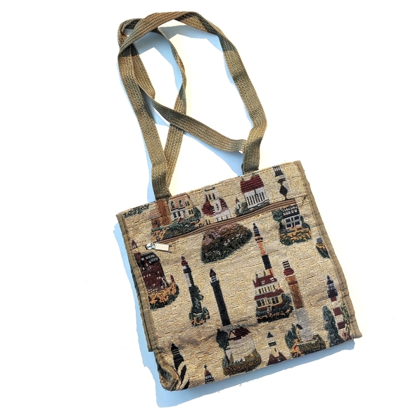 Handbags - Lighthouse Tapestry Bag